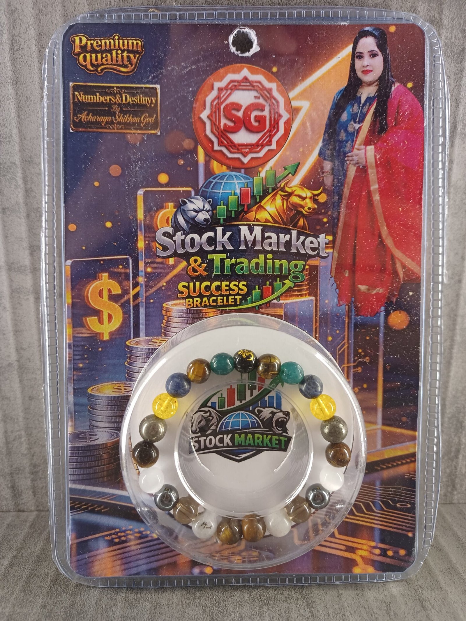 Stock Market And Trading Success Bracelet